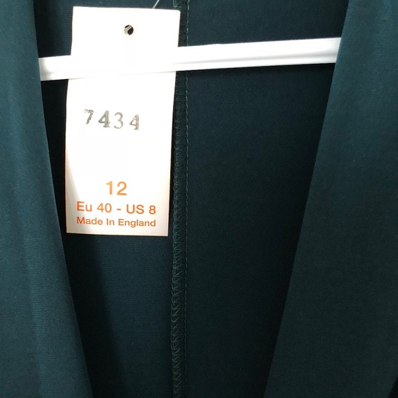 Emerald tall plunge front wrap maxi dress - Picture 1 of 5